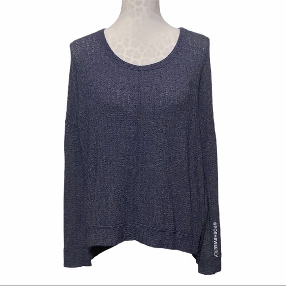 Anthropologie Tops - Anthropologie Ribbed Marled Sweater